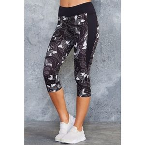 EUC (XL) Blackmilk Koi Mono Combat Pants